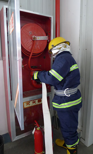 我公司组织2019年第一季度消防演练工作(图1)